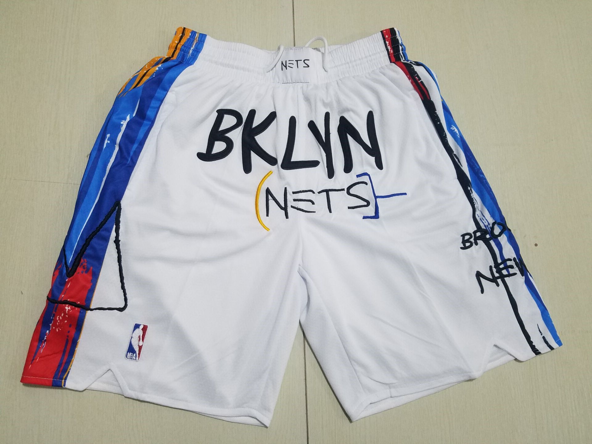 Men NBA Brooklyn Nets Shorts 20230218-0